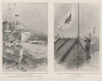 La visita dello Zar in Francia da Henry Charles Seppings Wright